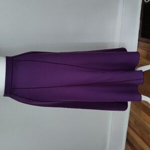 Purple Wool Skirt